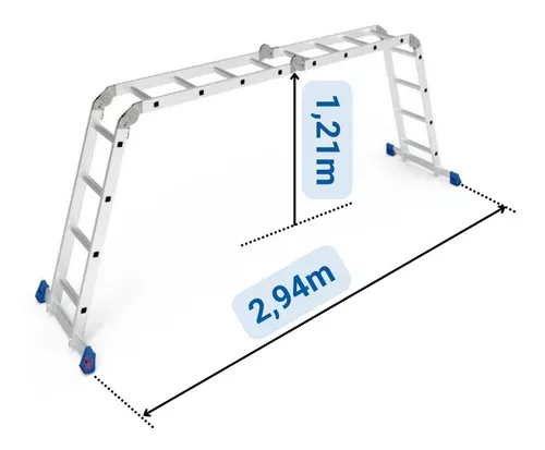 ESCADA ARTICULADA 4X4 MOR - Imagem 4